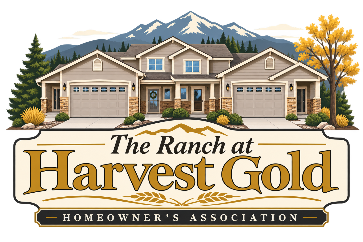 The Ranch Homeowner's Association Logo